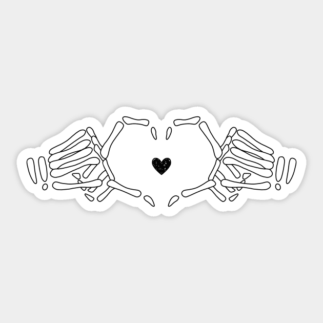 Love You~ Sticker by the-bone-weaver 